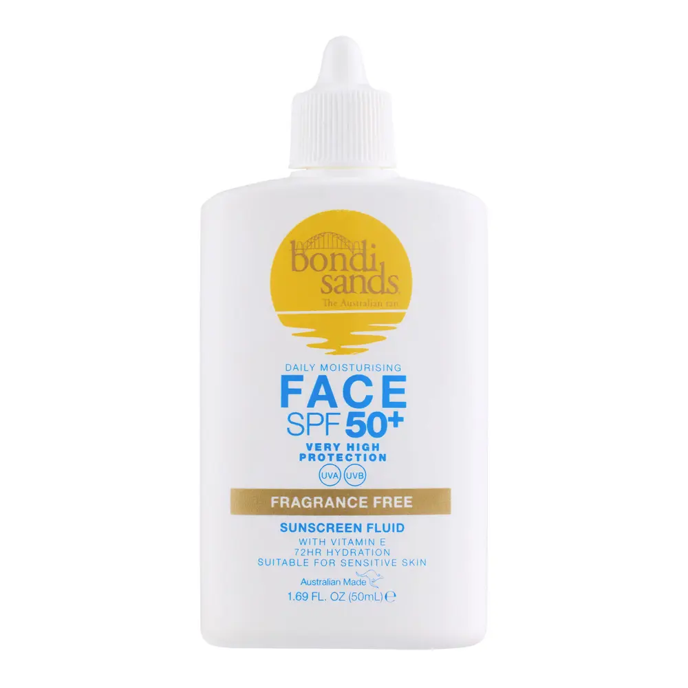 Солнцезащитный крем Fluido Solar Facial Sin Perfume Spf50+ Bondi Sands, 50 мл
Солнцезащитный крем Fluido Solar Facial Sin Perfume Spf50+ Bondi Sands, 50 мл