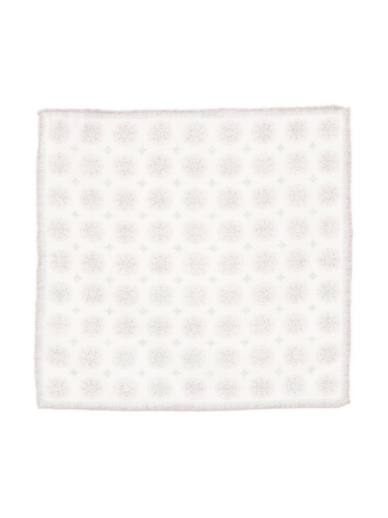 Платок-паше с цветочным принтом Eleventy, белый 
Платок-паше с цветочным принтом Eleventy, белый