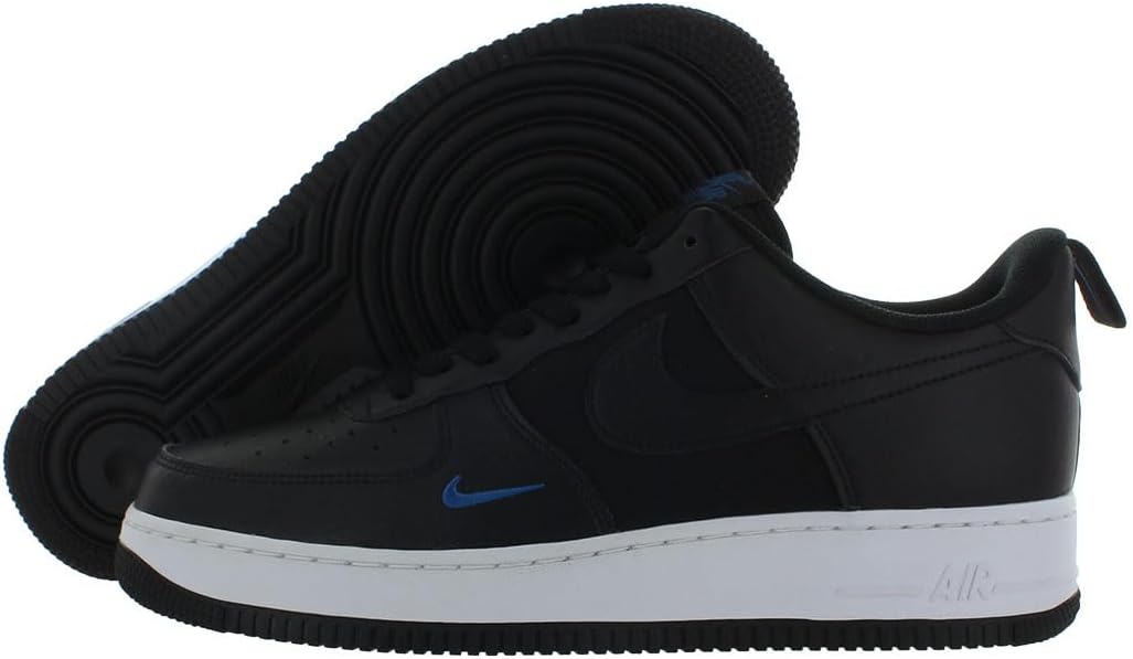 Кроссовки унисекс Nike Air Force 1 '07, белый/черный/синий
Кроссовки унисекс Nike Air Force 1 '07, белый/черный/синий