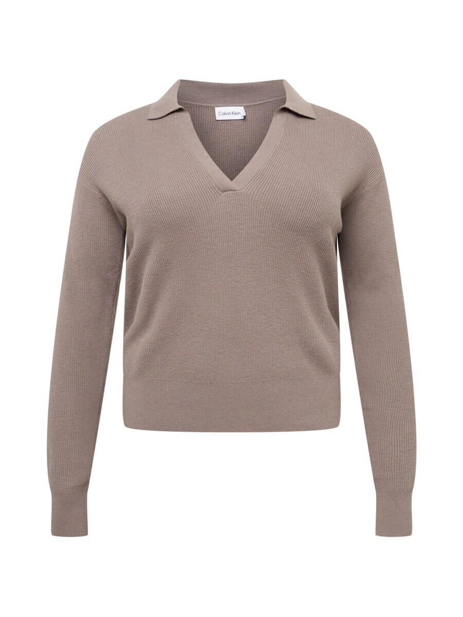 Базовый свитер Calvin Klein Curve Sweater, бежевый
Базовый свитер Calvin Klein Curve Sweater, бежевый