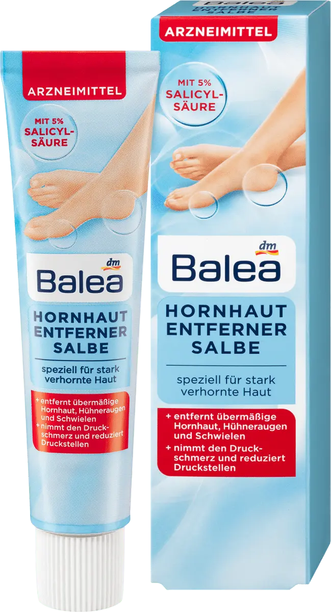Крем-мазь для удаления мозолей для ног 50 г. Balea
Крем-мазь для удаления мозолей для ног 50 г. Balea