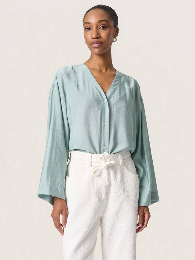 Рубашка свободного покроя leodora Soaked In Luxury, синий
Рубашка свободного покроя leodora Soaked In Luxury, синий