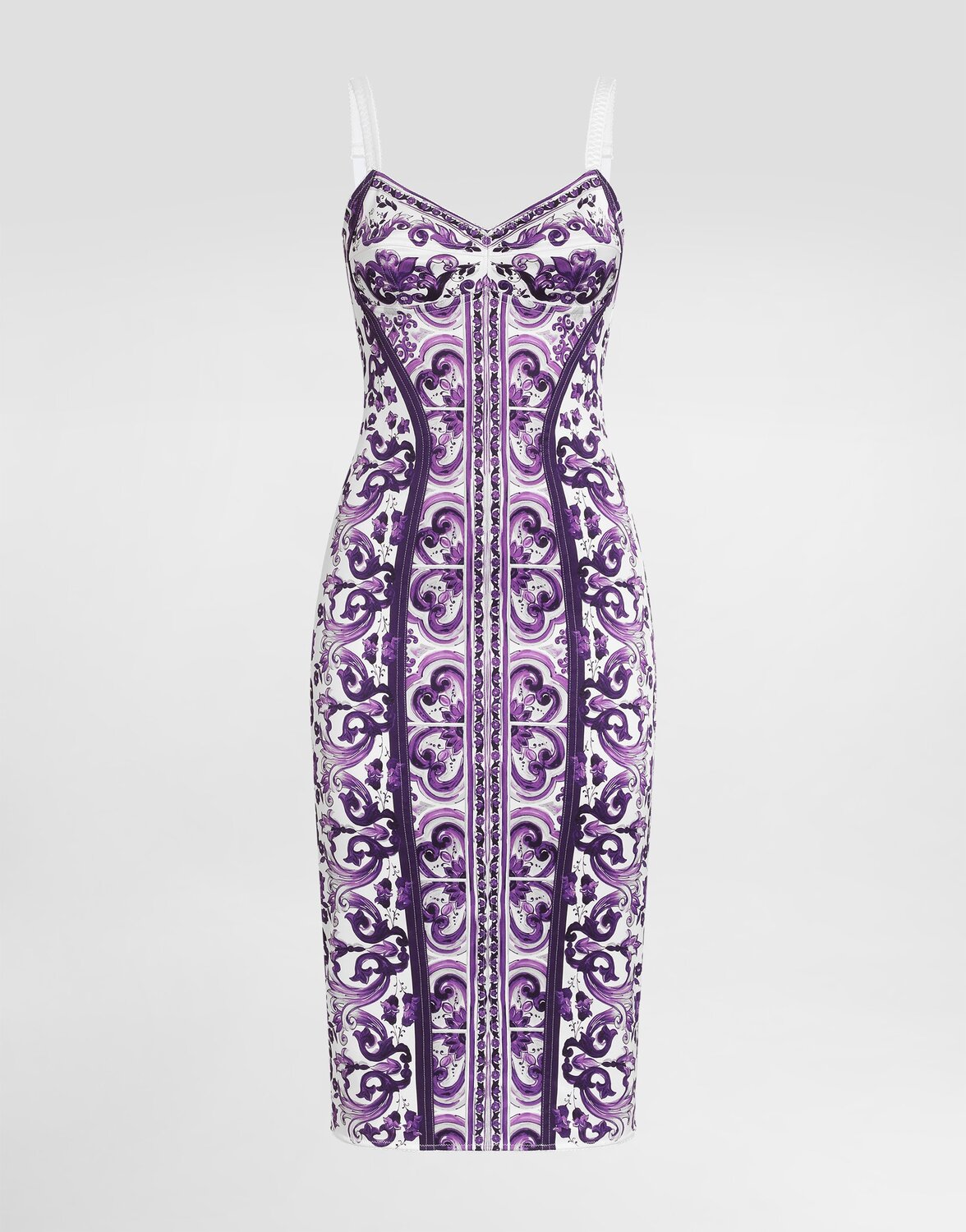 Платье с принтом майолика Dolce & Gabbana, мультиколор
Платье с принтом майолика Dolce & Gabbana, мультиколор