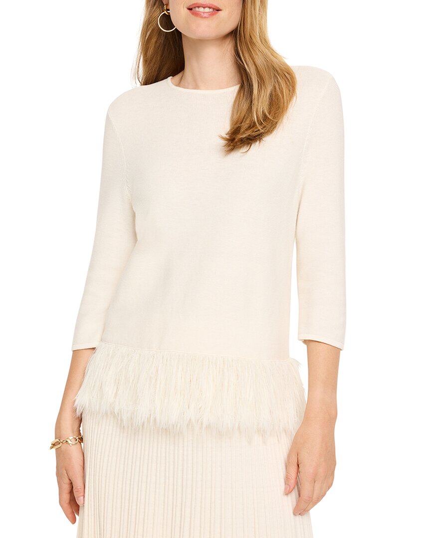 NIC+ZOE Свитер с перьевыми кистями Nic + Zoe, кремовый
NIC+ZOE Свитер с перьевыми кистями Nic + Zoe, кремовый