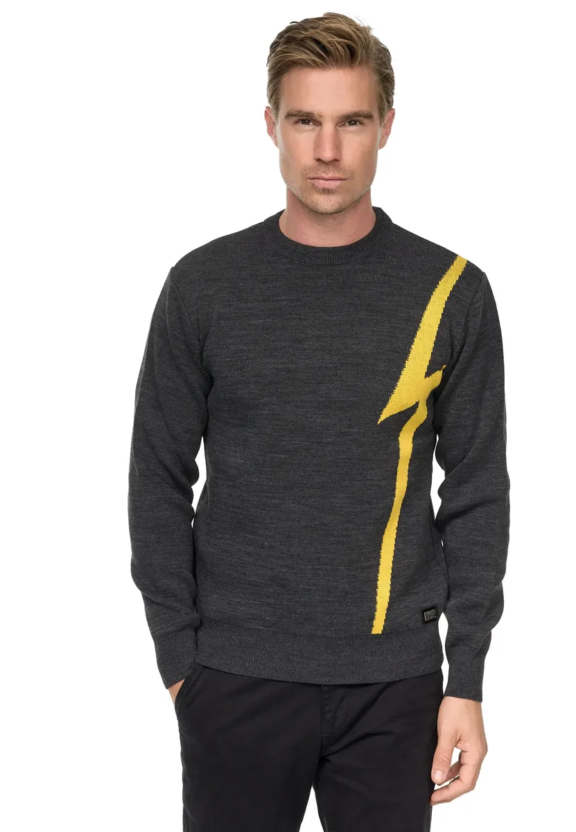 Вязаный свитер Rusty Neal с молнией, желтый
Вязаный свитер Rusty Neal с молнией, желтый