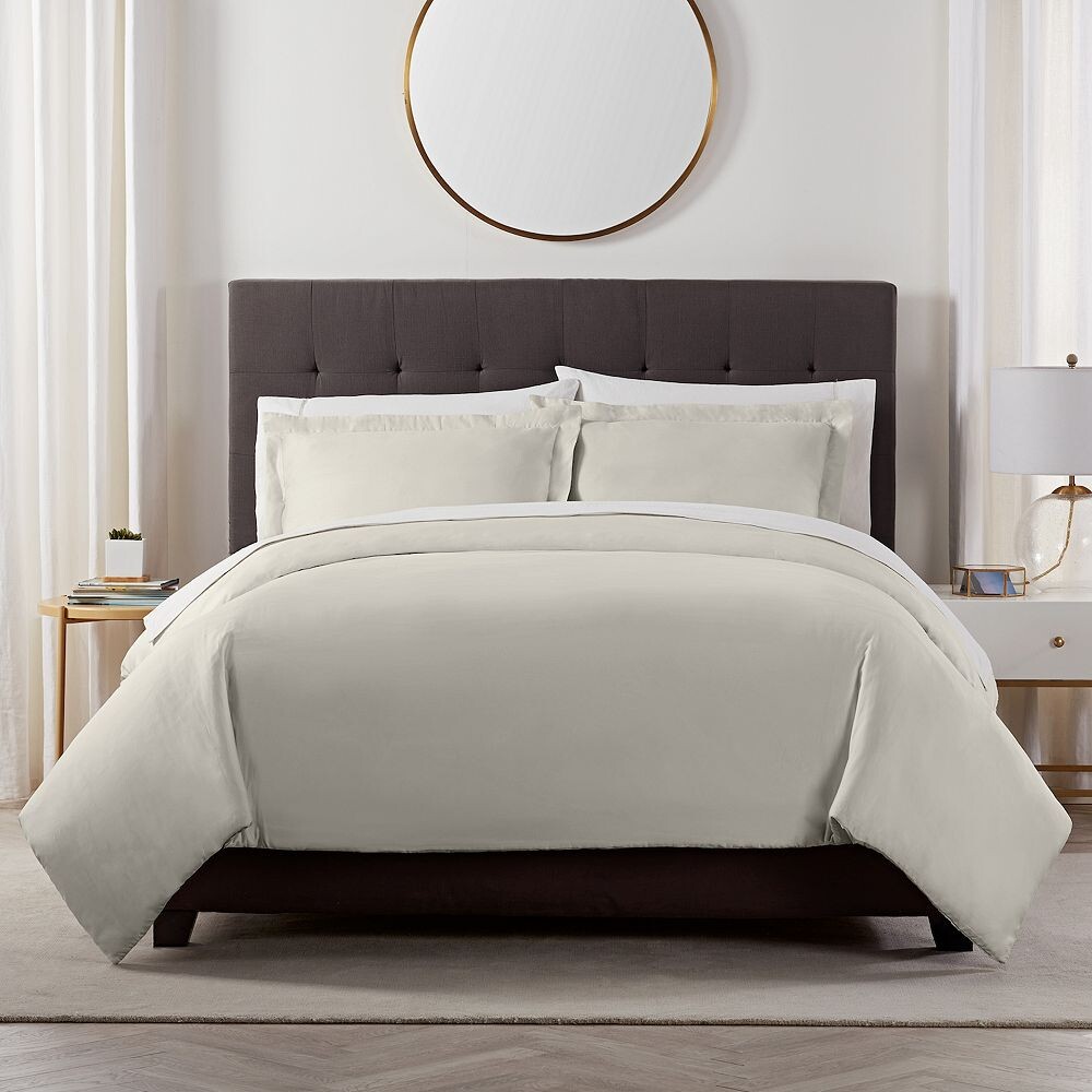 Комплект пододеяльников Serta X Comfort Solid плотностью 500 нитей с накладками, цвет Taupe
Комплект пододеяльников Serta X Comfort Solid плотностью 500 нитей с накладками, цвет Taupe