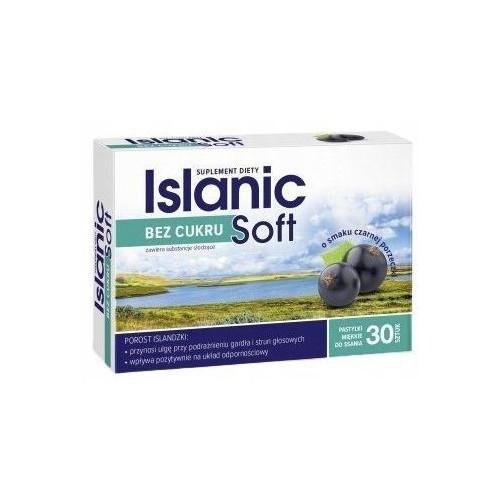 Islanic Soft, Пастилки для горла, 30 шт. Inna marka
Islanic Soft, Пастилки для горла, 30 шт. Inna marka