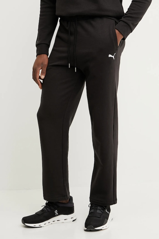 Хлопковые спортивные брюки Puma, черный
Хлопковые спортивные брюки Puma, черный