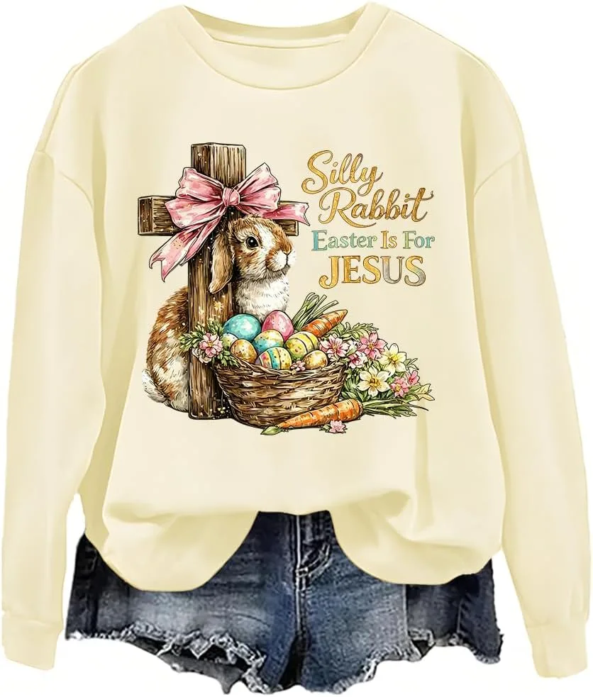 Толстовка Silly Rabbit Easter Is For Jesus woati
Толстовка Silly Rabbit Easter Is For Jesus woati