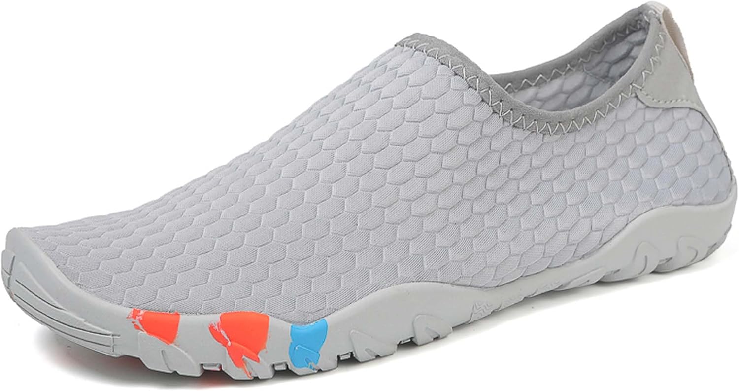 Мужские противоскользящие водные туфли для активного отдыха, пляжа, плавания, рыбалки, быстро сохнущие водные туфли, легкие мягкие кроссовки для фитнеса, йоги и танцев Duagl, серый
Мужские противоскользящие водные туфли для активного отдыха, пляжа, плавания, рыбалки, быстро сохнущие водные туфли, легкие мягкие кроссовки для фитнеса, йоги и танцев Duagl, серый