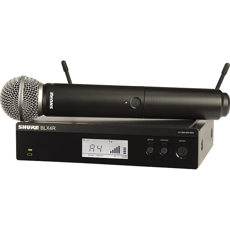 Микрофон Shure BLX24R/SM58 J11 Wireless Rack-mount Vocal System w/ SM58 (J11: 596 - 616 MH)
Микрофон Shure BLX24R/SM58 J11 Wireless Rack-mount Vocal System w/ SM58 (J11: 596 - 616 MH)