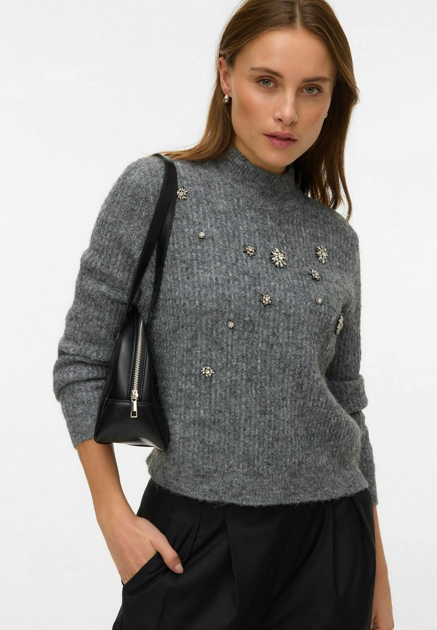 Джемпер Vero Moda VMVENEDIG, Medium Grey Melange/Dark Grey
Джемпер Vero Moda VMVENEDIG, Medium Grey Melange/Dark Grey