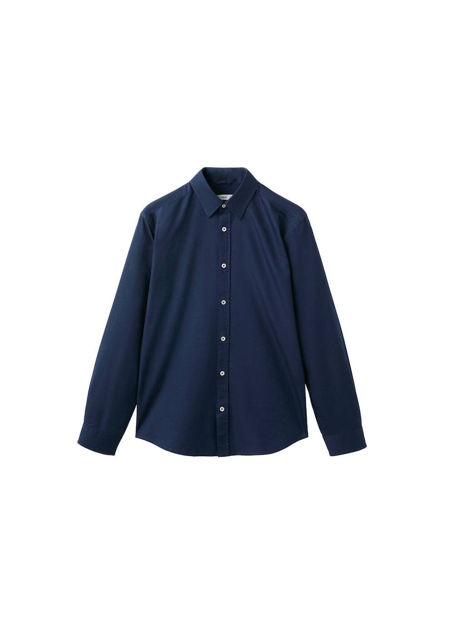 Рубашка на пуговицах классического кроя MANGO MAN Oxford, темно-синий
Рубашка на пуговицах классического кроя MANGO MAN Oxford, темно-синий