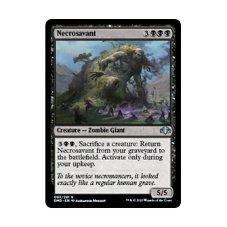CCG Некросавант (U), MTG - Dominaria Remastered
CCG Некросавант (U), MTG - Dominaria Remastered
