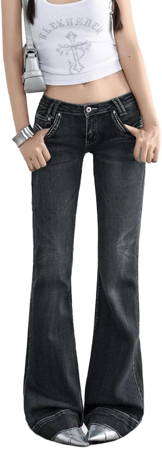 Женские джинсы low rise flare с карманами Djeanxa
Женские джинсы low rise flare с карманами Djeanxa