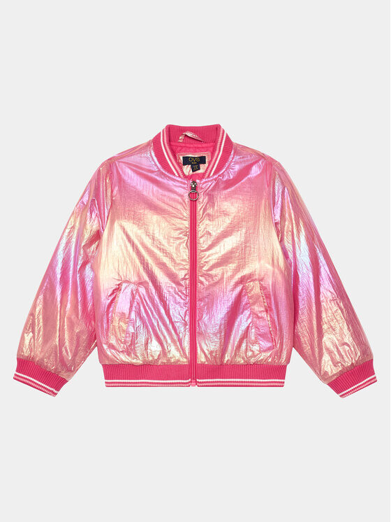Бомбер стандартного кроя Ovs, розовый
Бомбер стандартного кроя Ovs, розовый