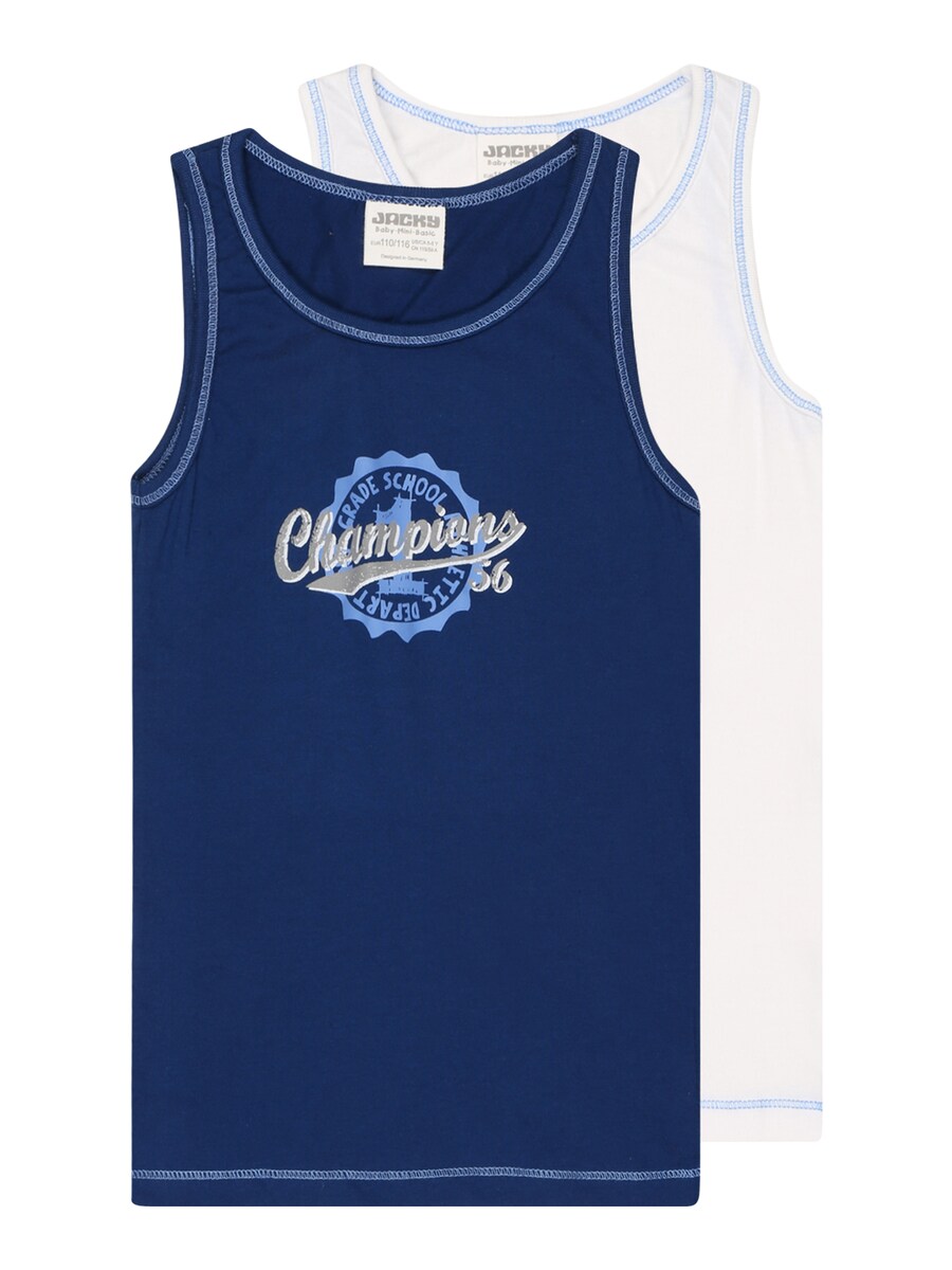 Майка JACKY, цвет Sky blue/Dark blue/White
Майка JACKY, цвет Sky blue/Dark blue/White