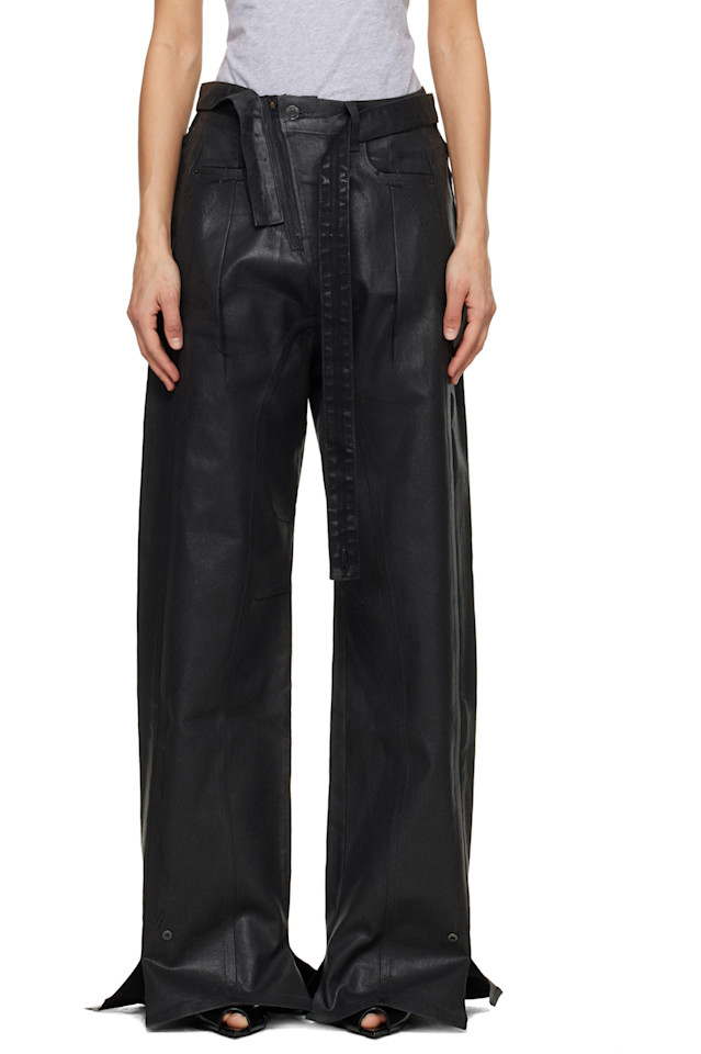 Свободные джинсы с глянцевым покрытием Ottolinger, черный
Свободные джинсы с глянцевым покрытием Ottolinger, черный