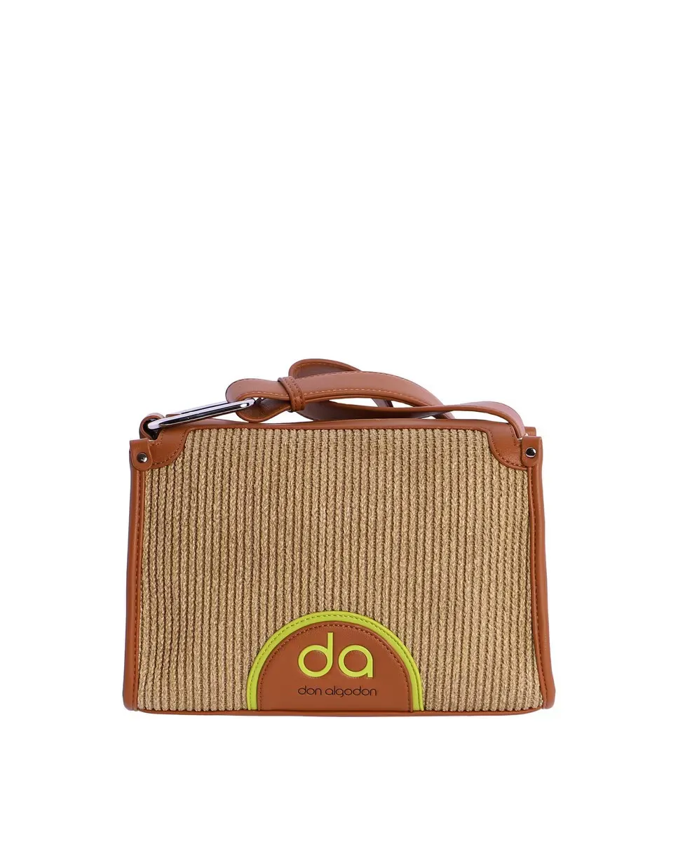 Женская сумка через плечо Ariana натурального цвета на молнии Don Algodón
Женская сумка через плечо Ariana натурального цвета на молнии Don Algodón