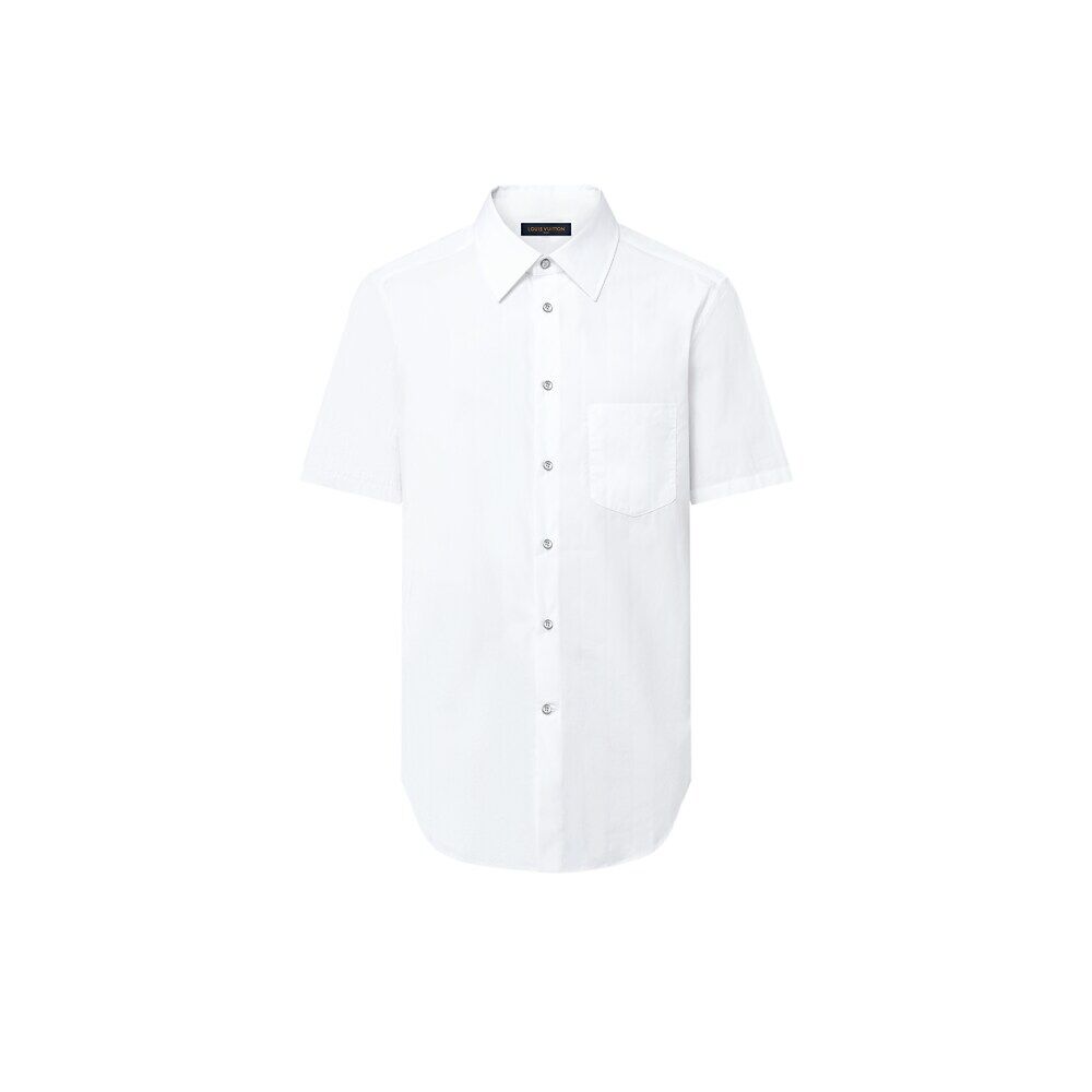 Классическая рубашка с коротким рукавом Louis Vuitton, белый
Классическая рубашка с коротким рукавом Louis Vuitton, белый