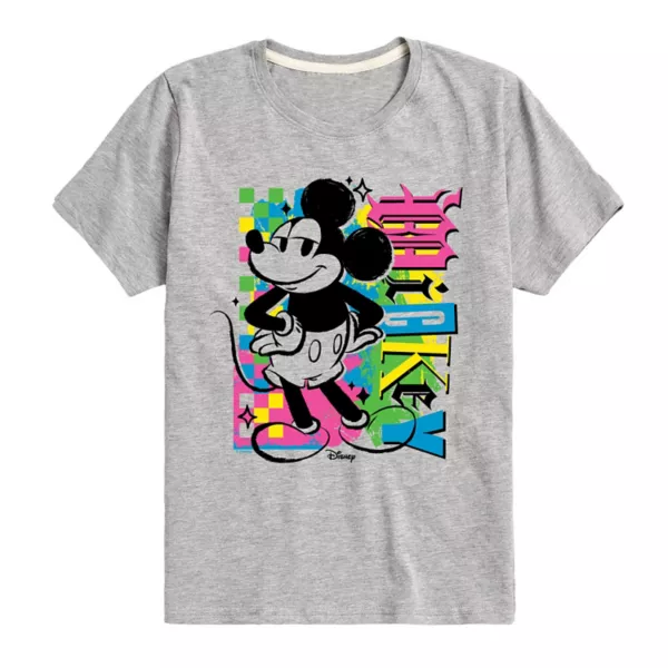 Футболка с рисунком Микки Мауса для мальчиков 8-20 лет в стиле панк Disney, серый
Футболка с рисунком Микки Мауса для мальчиков 8-20 лет в стиле панк Disney, серый