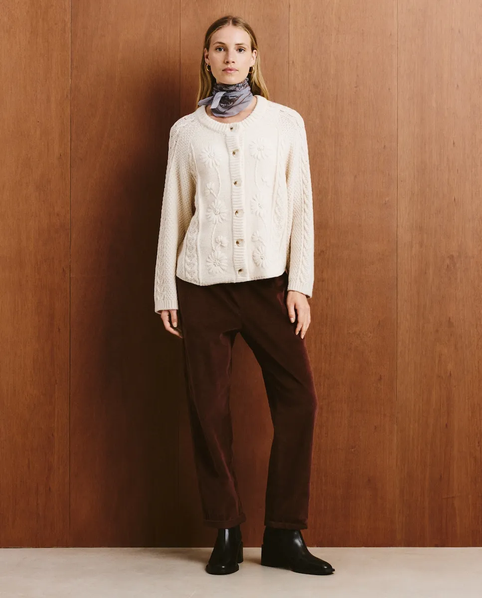 Женские брюки из однотонного вельвета Southern Cotton, коричневый
Женские брюки из однотонного вельвета Southern Cotton, коричневый