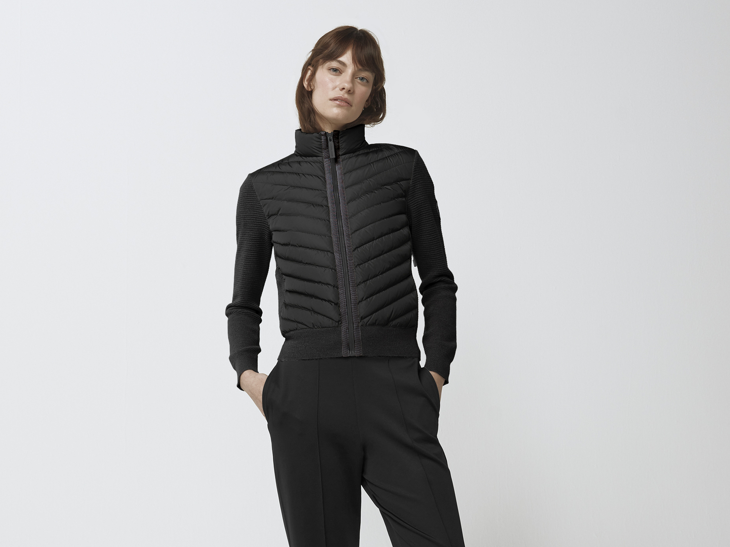 Куртка Canada Goose HyBridge Knit Black Label, черный
Куртка Canada Goose HyBridge Knit Black Label, черный
