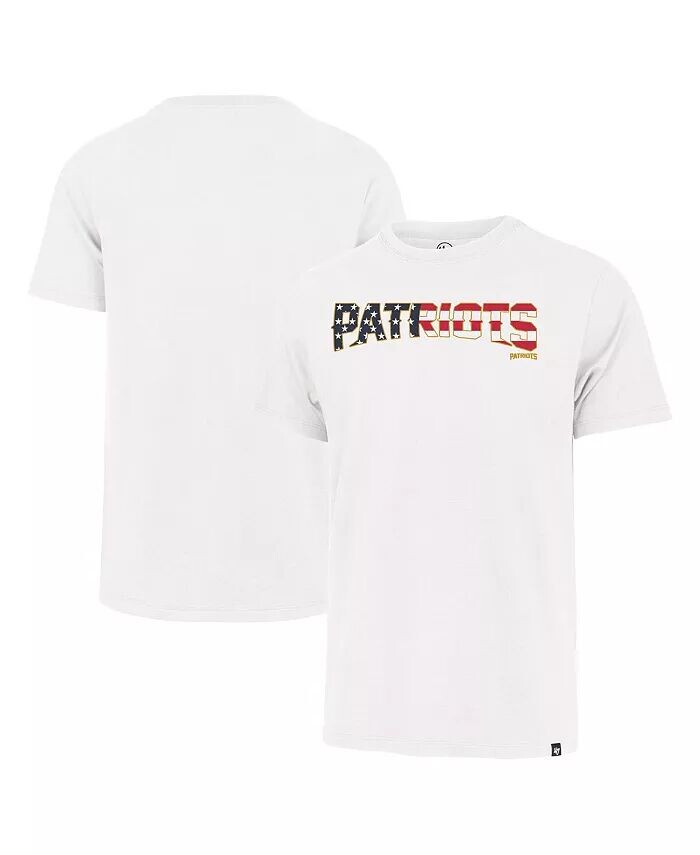 Мужская белая футболка New England Patriots с надписью Франклин '47 Brand, белый
Мужская белая футболка New England Patriots с надписью Франклин '47 Brand, белый