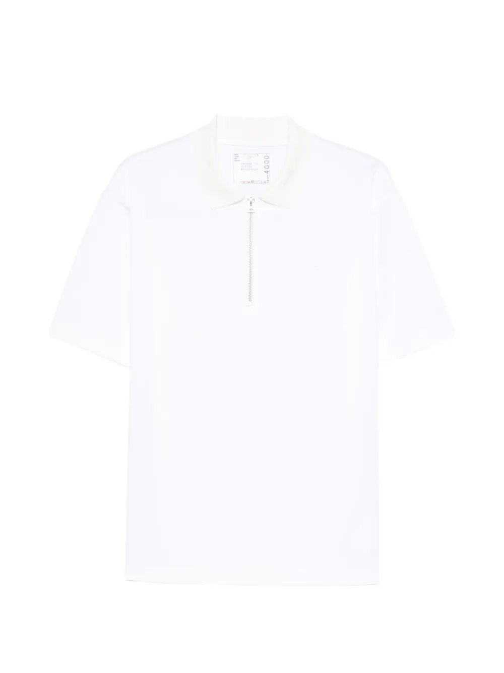 Поло с молнией Sacai, белый
Поло с молнией Sacai, белый