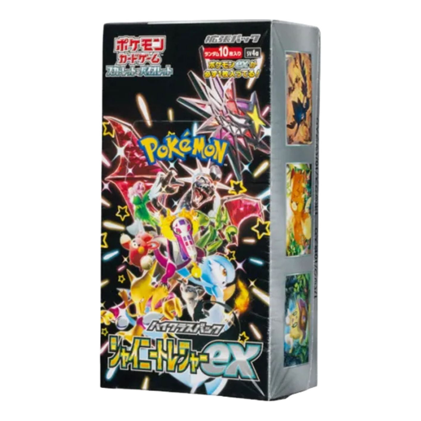 Набор коллекционных карточек Pokemon Scarlet & Violet High Class Pack Box 'Shiny Treasure ex'
Набор коллекционных карточек Pokemon Scarlet & Violet High Class Pack Box 'Shiny Treasure ex'