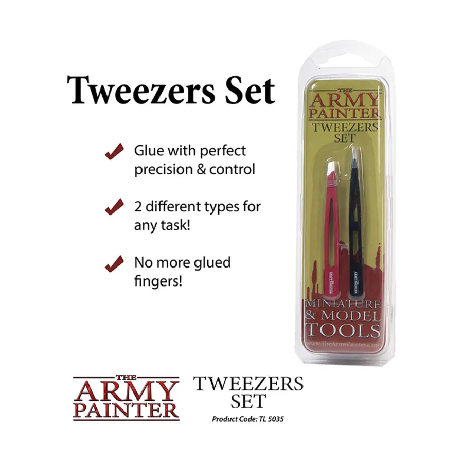 Набор пинцетов, Tools (The Army Painter)
Набор пинцетов, Tools (The Army Painter)