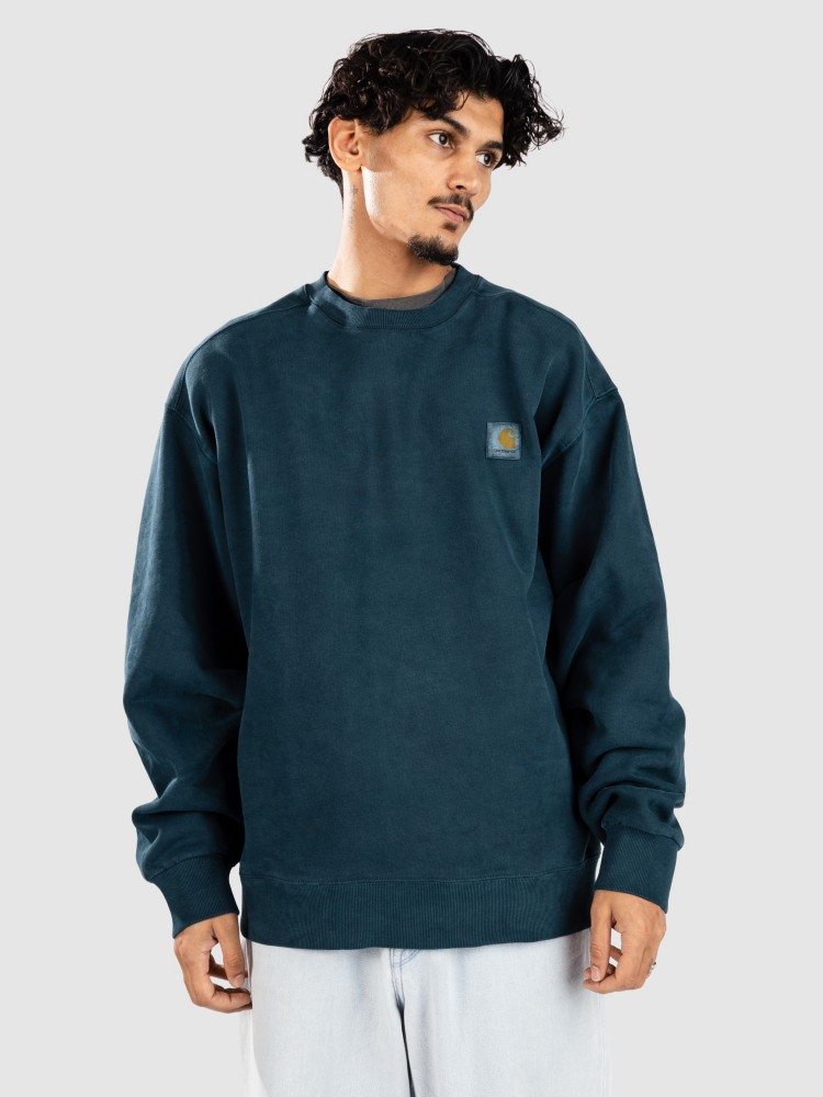 Свитер Carhartt WIP Vista Sweater, deep lagoon garment dyed
Свитер Carhartt WIP Vista Sweater, deep lagoon garment dyed