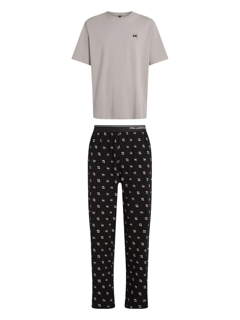 Пижама с узором KARL LAGERFELD, серый
Пижама с узором KARL LAGERFELD, серый