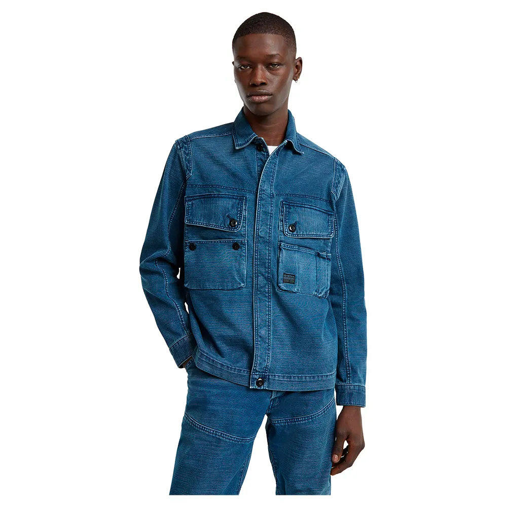 Верхняя рубашка G-Star D25182-D894 Utility, синий
Верхняя рубашка G-Star D25182-D894 Utility, синий