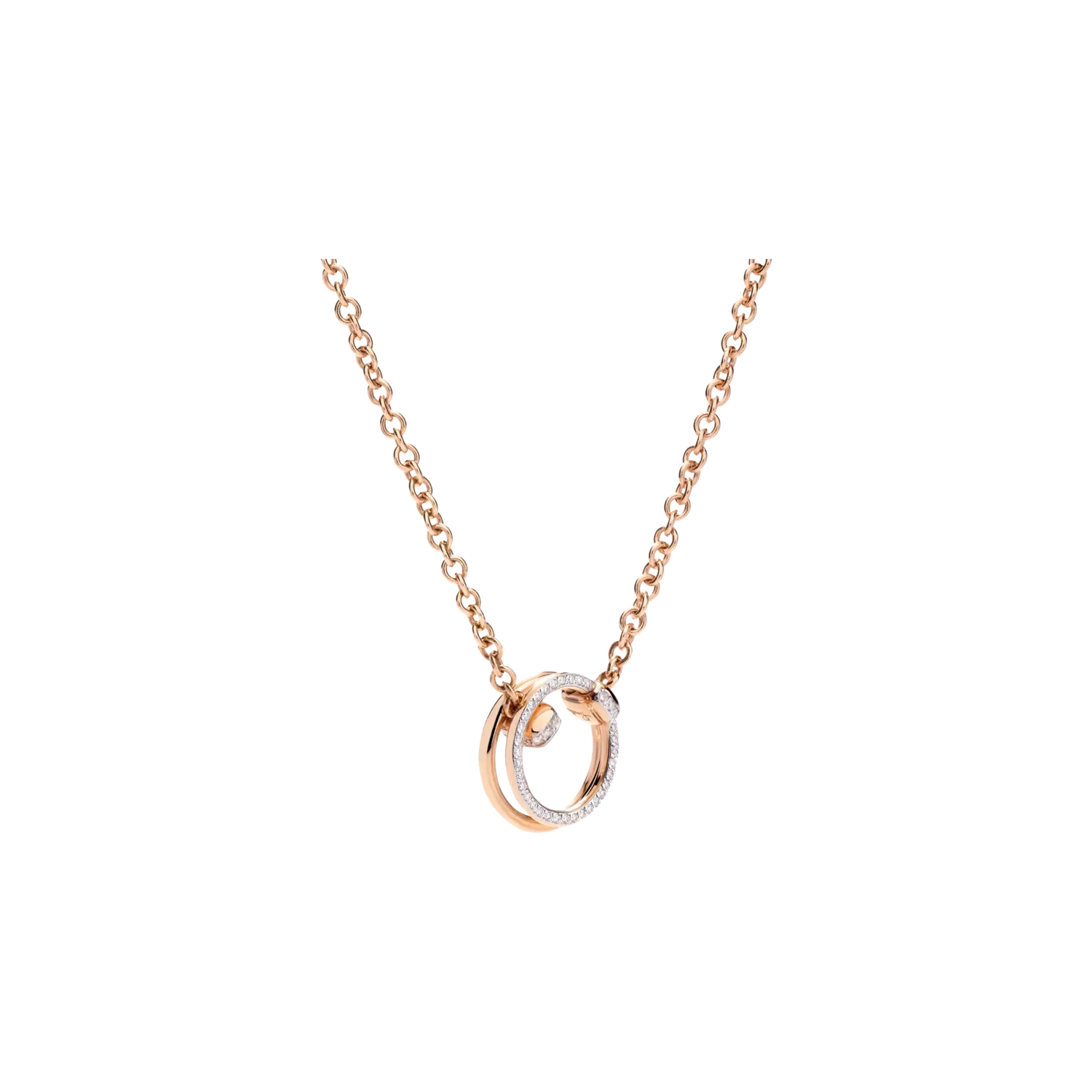 Колье с подвеской Pomellato Together из розового золота и бриллиантами
Колье с подвеской Pomellato Together из розового золота и бриллиантами