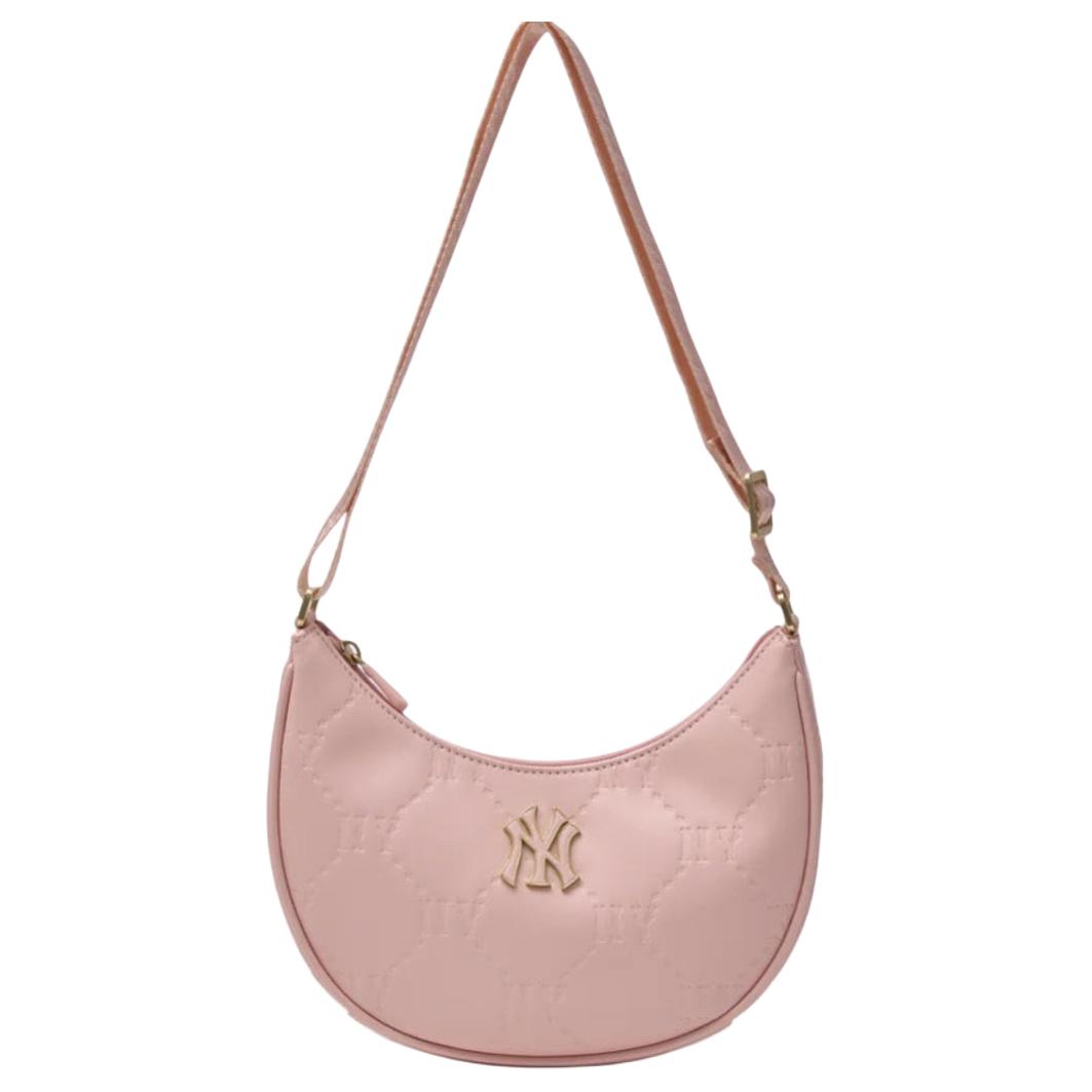 MLB Женская сумка через плечо из искусственной кожи розового цвета, Pink
MLB Женская сумка через плечо из искусственной кожи розового цвета, Pink