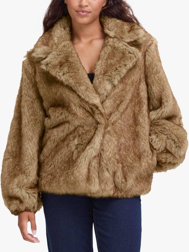 Фазока куртка из искусственного меха ICHI, Fury Brown Melange
Фазока куртка из искусственного меха ICHI, Fury Brown Melange