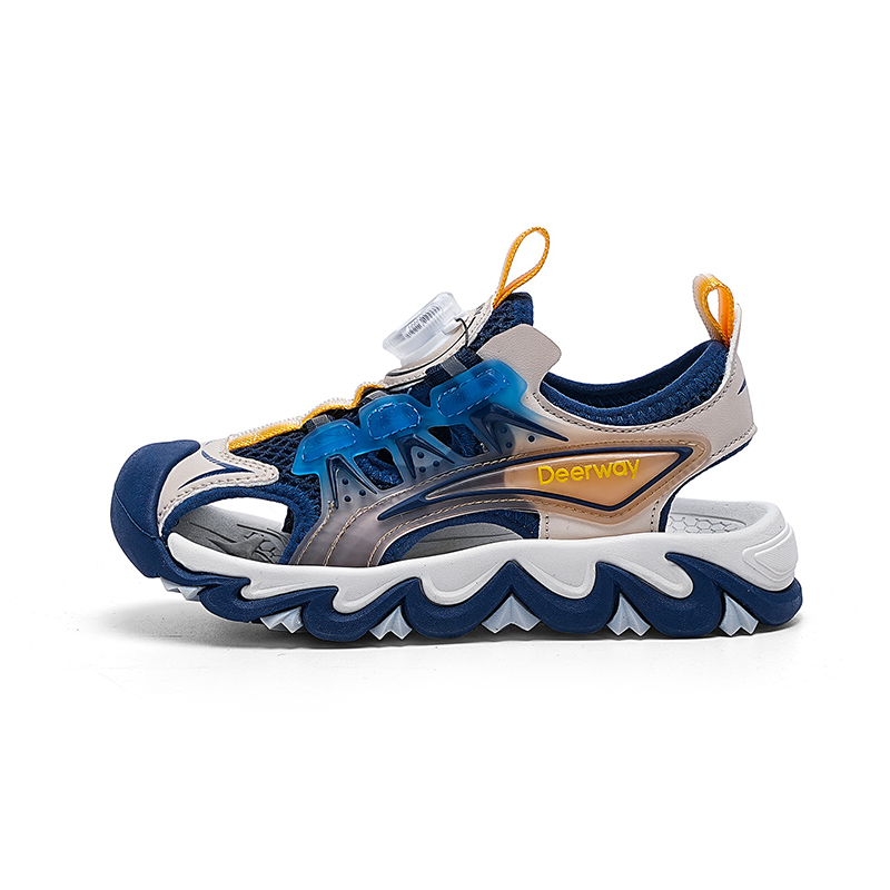 Детские сандалии с низким верхом, противоскользящие, с амортизацией, устойчивые к истиранию и ударам DEERWAY, синий
Детские сандалии с низким верхом, противоскользящие, с амортизацией, устойчивые к истиранию и ударам DEERWAY, синий