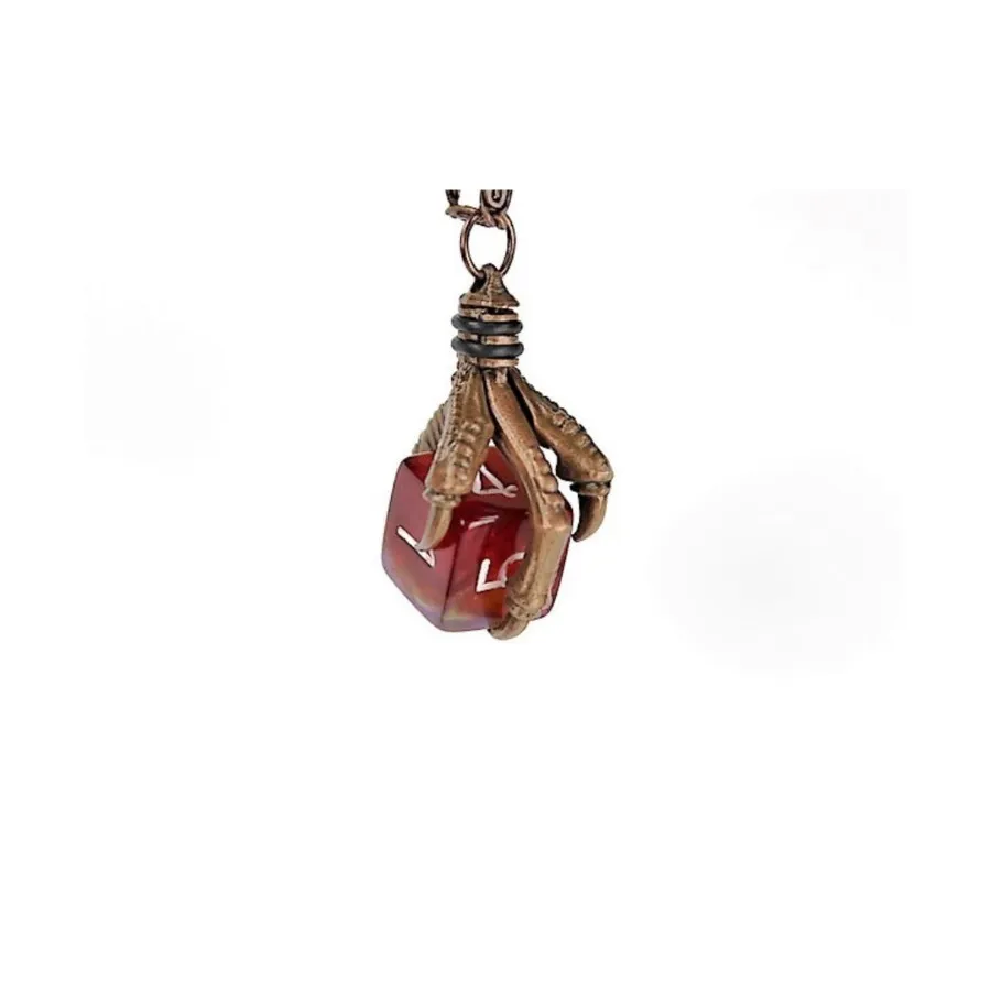 Подвеска d6 с отделкой под старую медь, Dice Jewelry - Necklaces (Chessex)
Подвеска d6 с отделкой под старую медь, Dice Jewelry - Necklaces (Chessex)