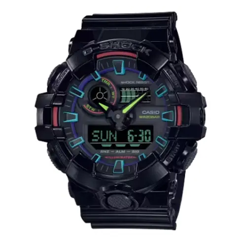 Часы g-shock digital-analog 'black blue red' Casio, черный
Часы g-shock digital-analog 'black blue red' Casio, черный