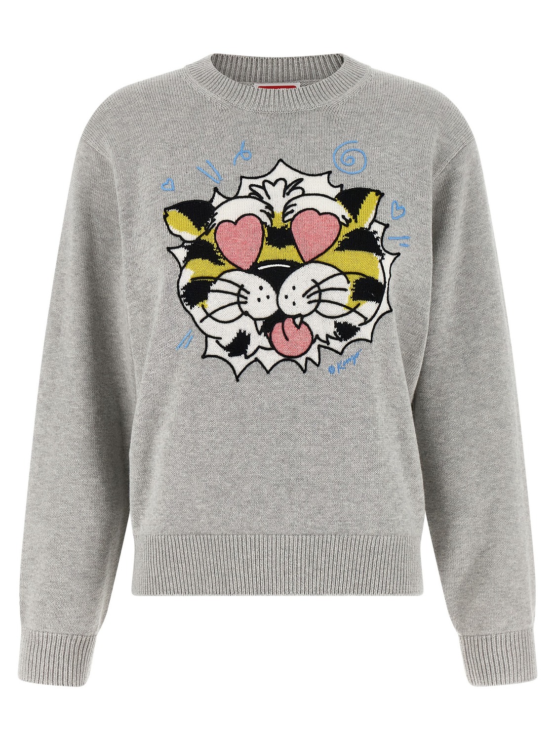 Свитер KENZO «Дикий тигр», серый
Свитер KENZO «Дикий тигр», серый
