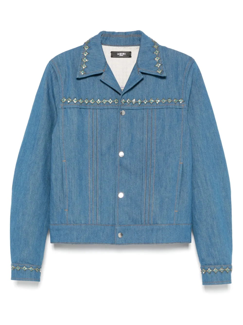 Куртка с кристаллами AMIRI, синий
Куртка с кристаллами AMIRI, синий