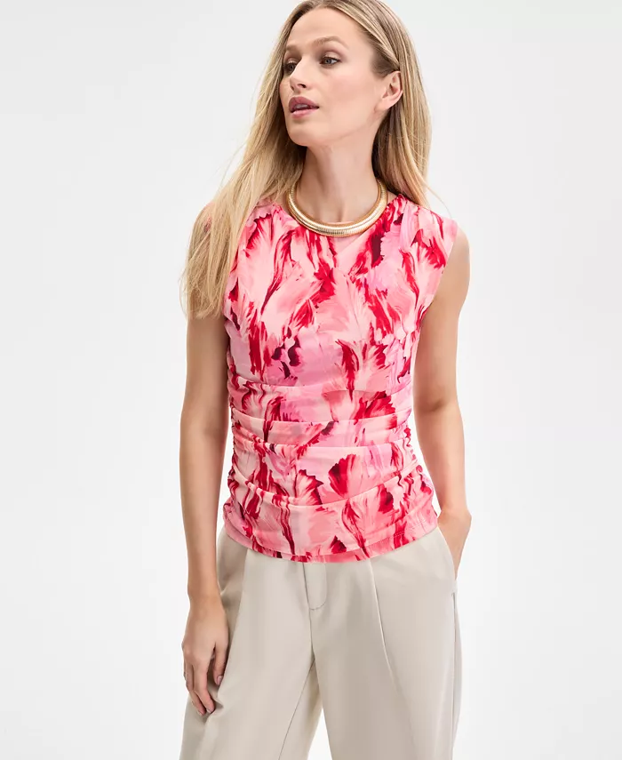 Женская печатная сетчатая майка без рукавов I.N.C. International Concepts, розовый
Женская печатная сетчатая майка без рукавов I.N.C. International Concepts, розовый
