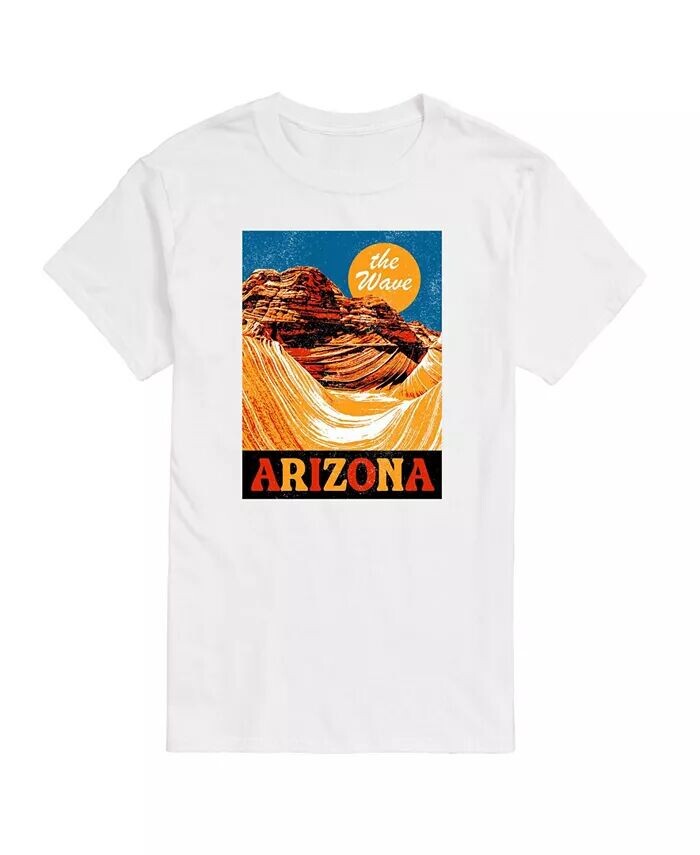 Hybrid Apparel Мужская футболка с коротким рукавом The Wave Arizona AIRWAVES, белый
Hybrid Apparel Мужская футболка с коротким рукавом The Wave Arizona AIRWAVES, белый