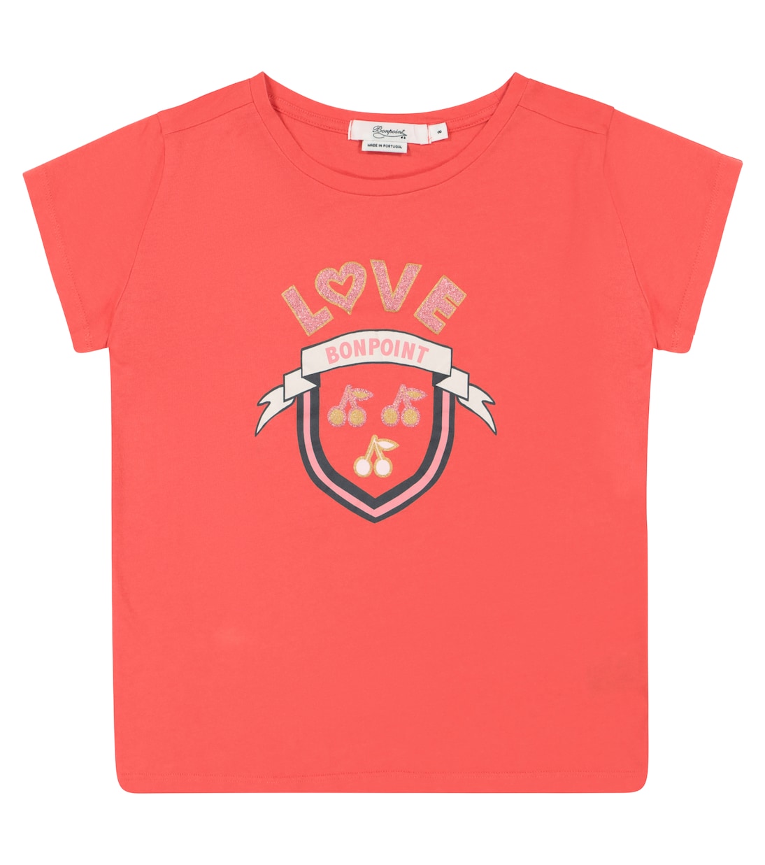 Футболка из хлопкового джерси с принтом Bonpoint, Coquelicot
Футболка из хлопкового джерси с принтом Bonpoint, Coquelicot
