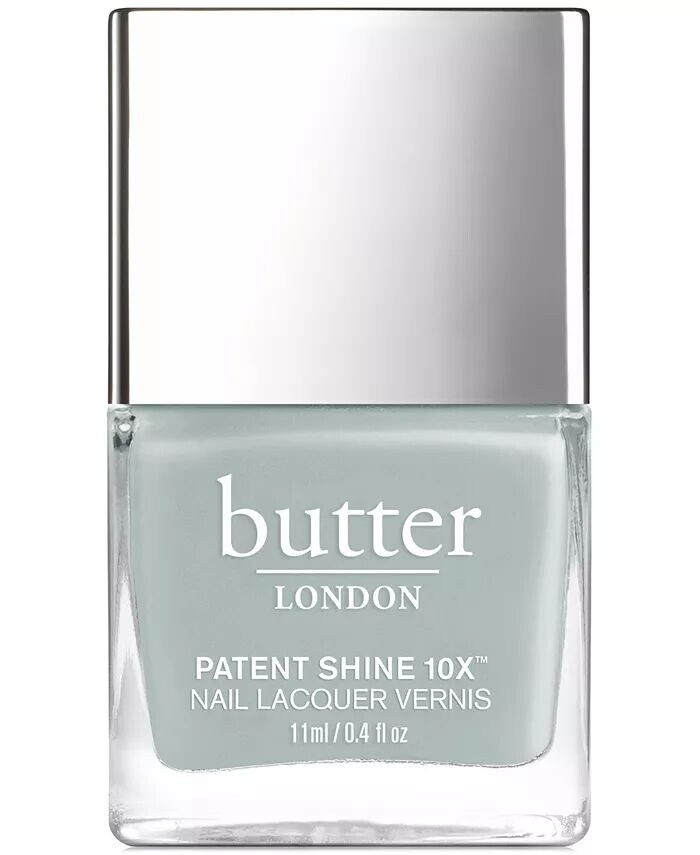 Лак для ногтей Patent Shine 10X, 0,4 унции Butter London, цвет London Fog (soft stormy blue crème)
Лак для ногтей Patent Shine 10X, 0,4 унции Butter London, цвет London Fog (soft stormy blue crème)