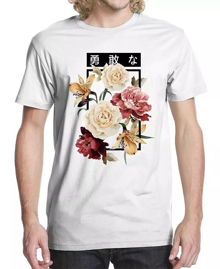 Мужская футболка с ярким и свободным рисунком Beachwood
Мужская футболка с ярким и свободным рисунком Beachwood