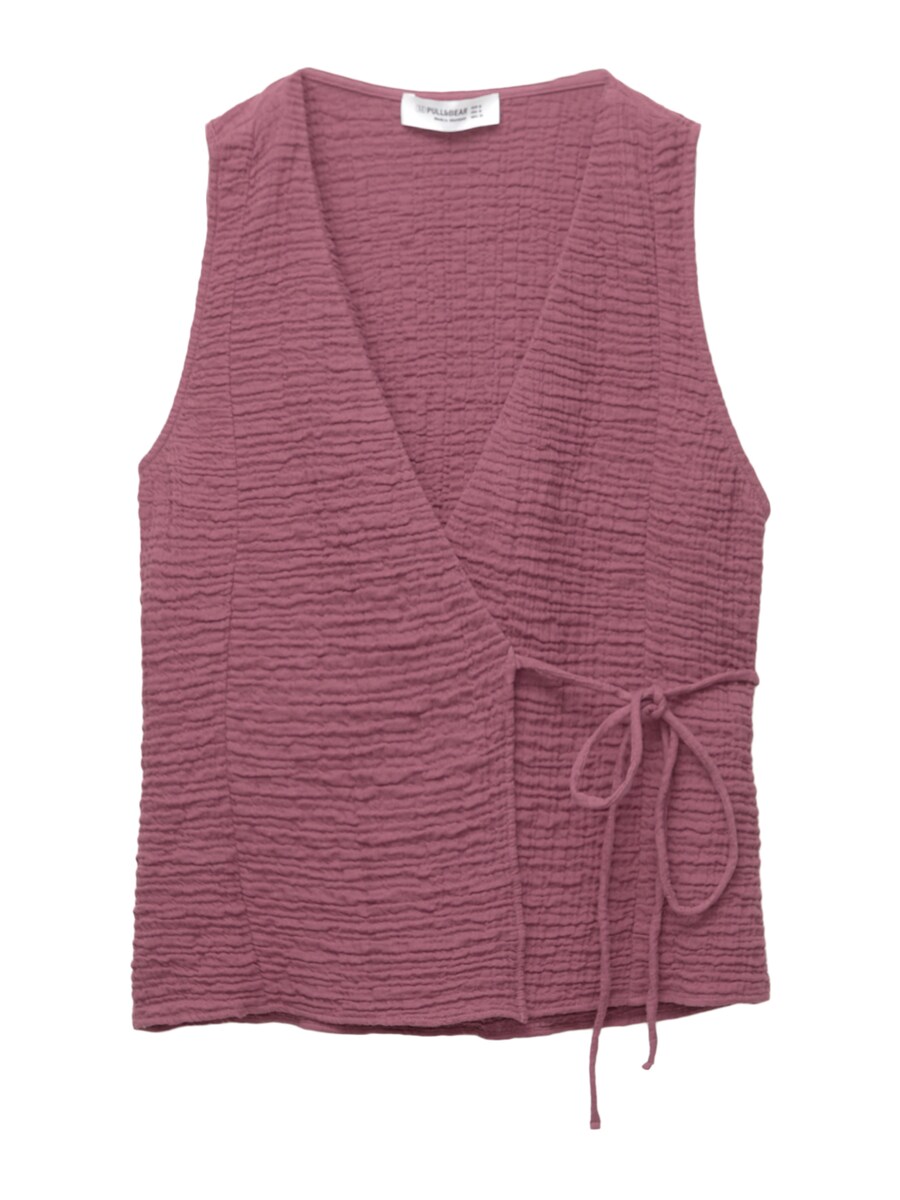 Жилет Pull&Bear, Wine Red
Жилет Pull&Bear, Wine Red
