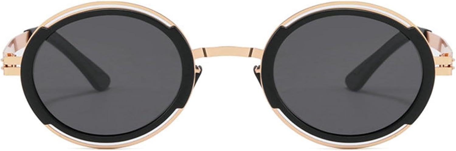 Солнцезащитные очки Helena Fashion Hollowe овальной формы для женщин, в стиле 90-х, роскошная металлическая оправа, классические винтажные круглые очки для мужчин, защита от ультрафиолета UV400, C1
Солнцезащитные очки Helena Fashion Hollowe овальной формы для женщин, в стиле 90-х, роскошная металлическая оправа, классические винтажные круглые очки для мужчин, защита от ультрафиолета UV400, C1