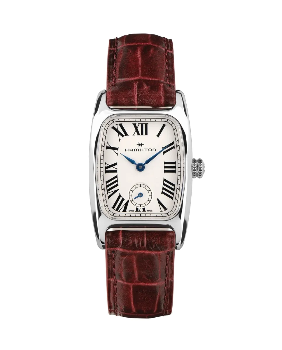 Женские часы American Classic Boulton Small Second H13321811 с кожаным ремешком Hamilton, коричневый
Женские часы American Classic Boulton Small Second H13321811 с кожаным ремешком Hamilton, коричневый